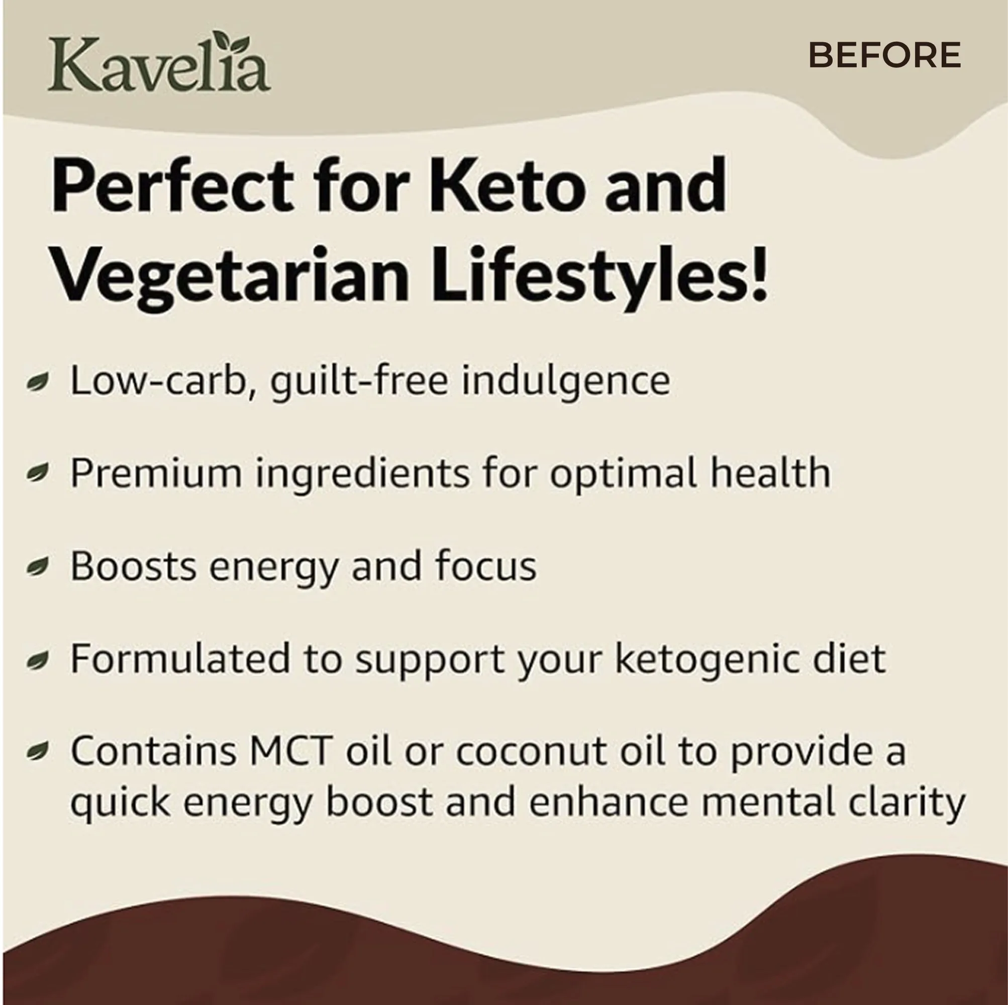 Before: the generic listing graphic Kavelia started with